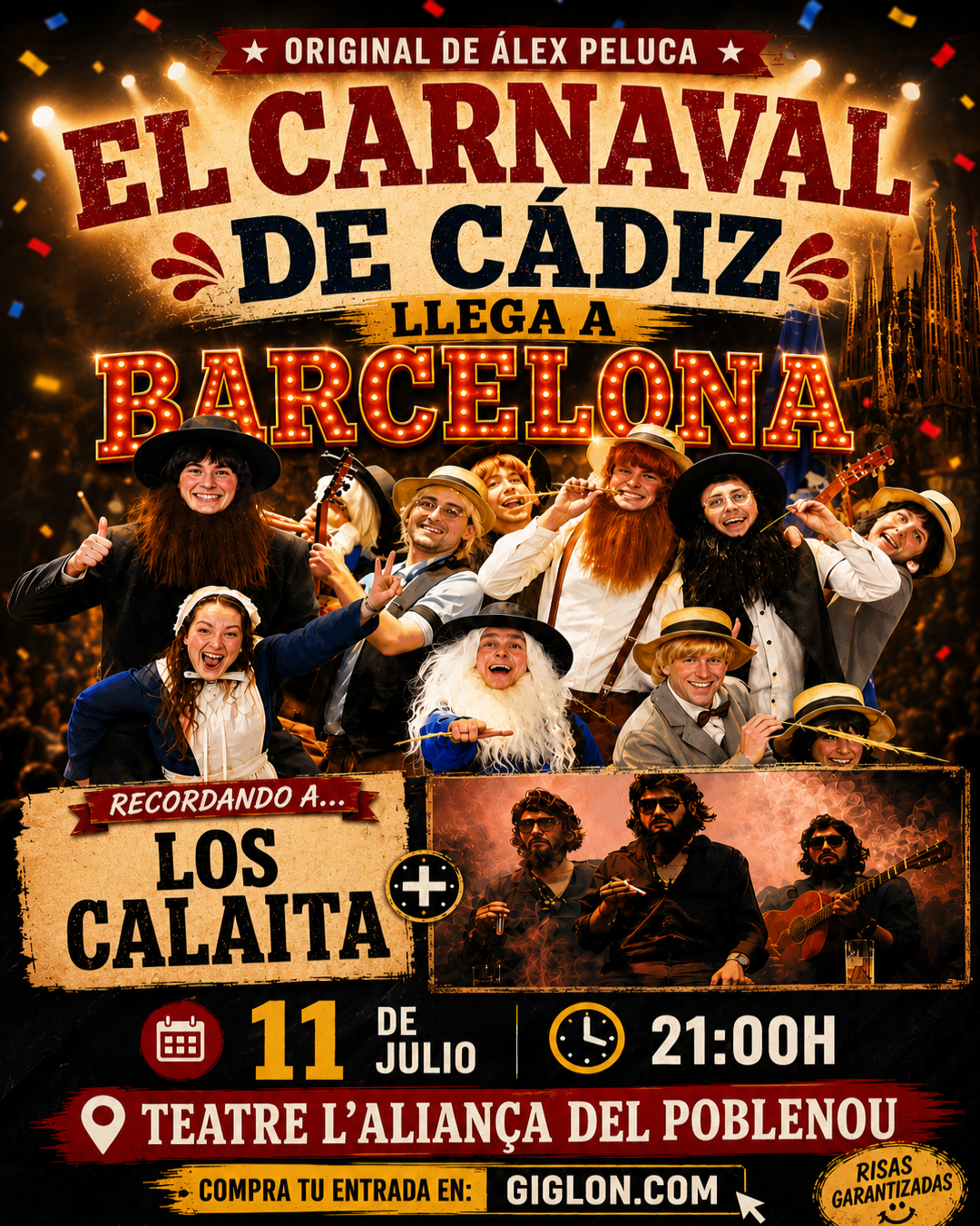 LOS AMISH DEL MONO - CHIRIGOTA DEL PELUCA 